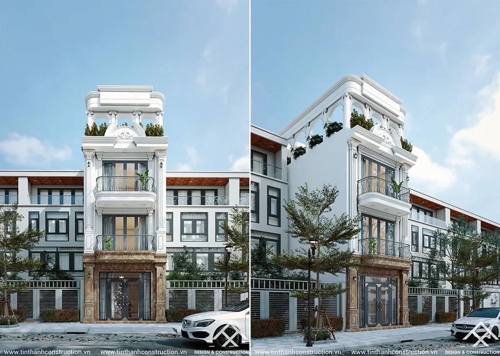 NHÀ PHỐ TÂN CỔ ĐIỂN