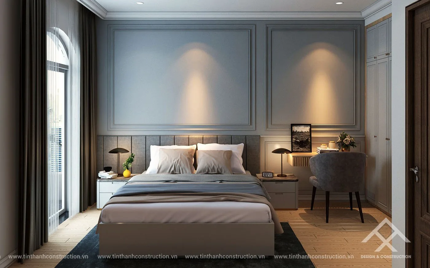 MẪU NHÀ PHỐ 1 TRỆT 3 LẦU - 1743996924049