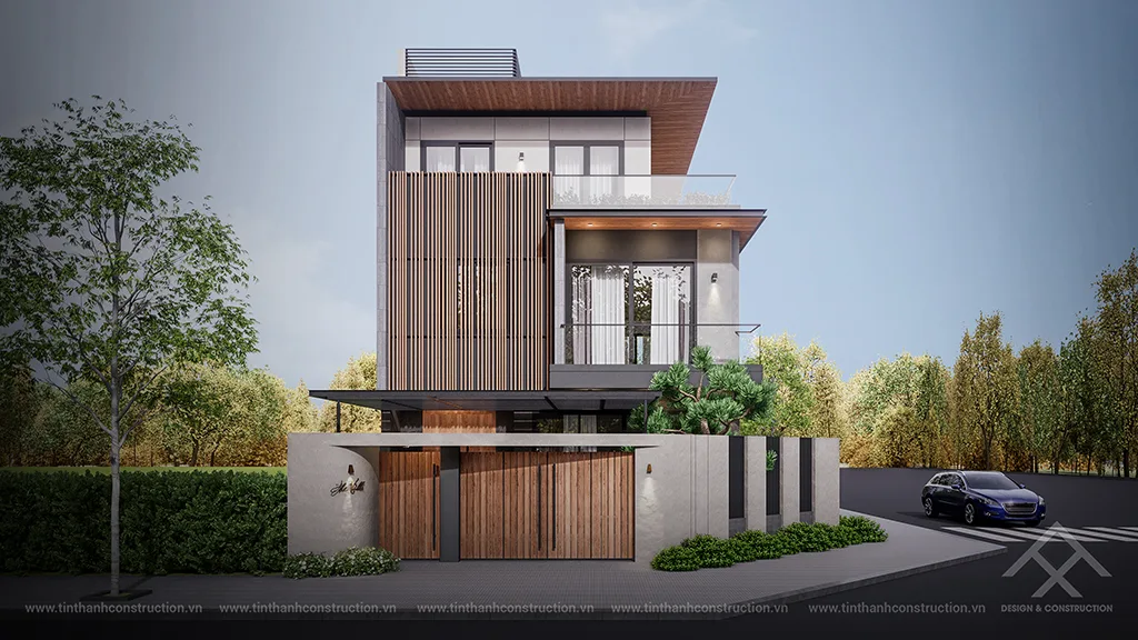 MẪU BIỆT THỰ SÂN VƯỜN 200M2 KHU ĐÔ THỊ MỸ GIA