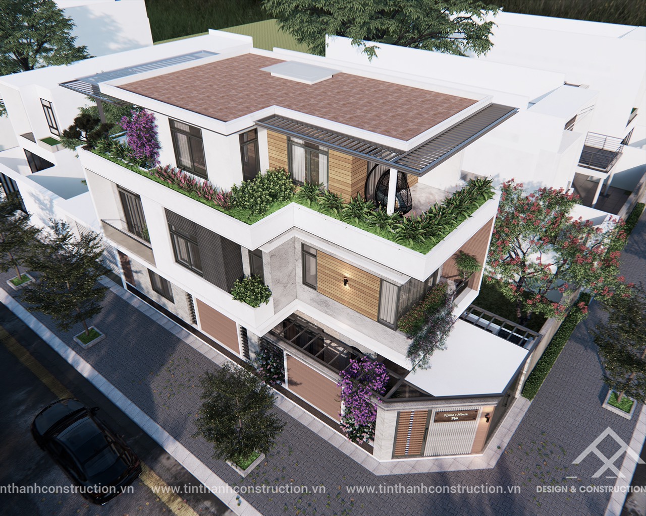 Hình ảnh mẫu nhà đẹp: Đơn giá xây nhà phố tại Nha Trang năm 2022