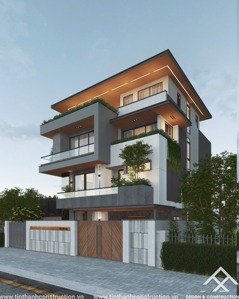 Những mẫu nhà phố 4 tầng được yêu thích nhất. - 1747389236703